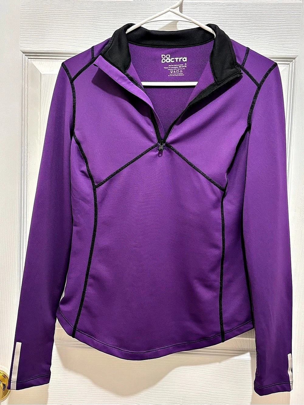 Actra Purple Long Sleeve Athletic Top Like New